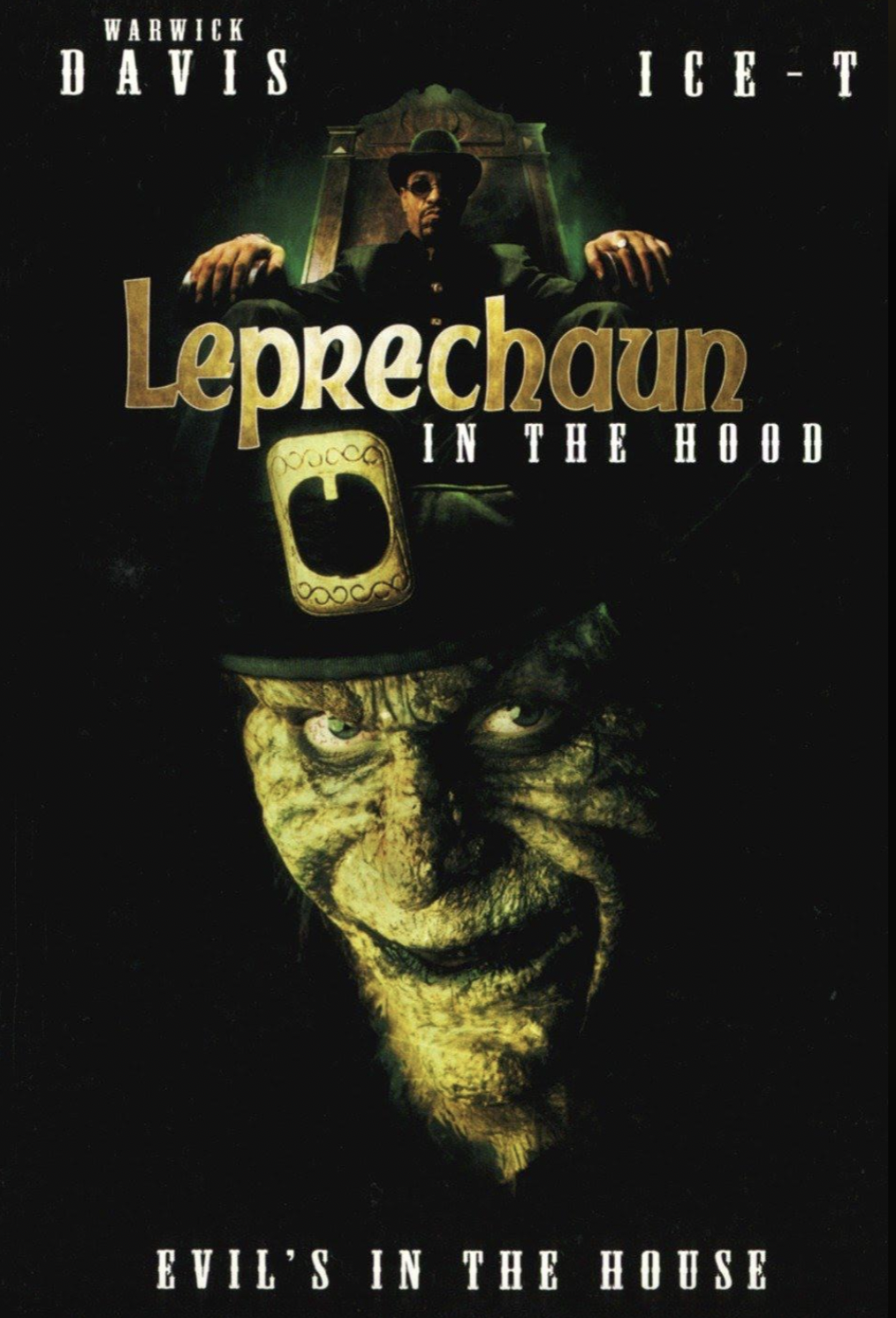 poster - Warwick Davis Ice T Leprechaun In The Hood Evil'S In The House